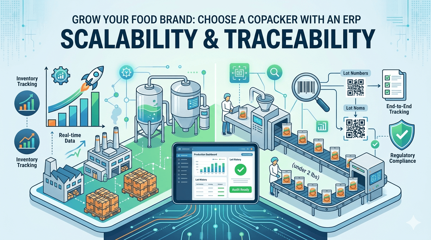 Pack'n Fresh - Copacker with an ERP Implemented