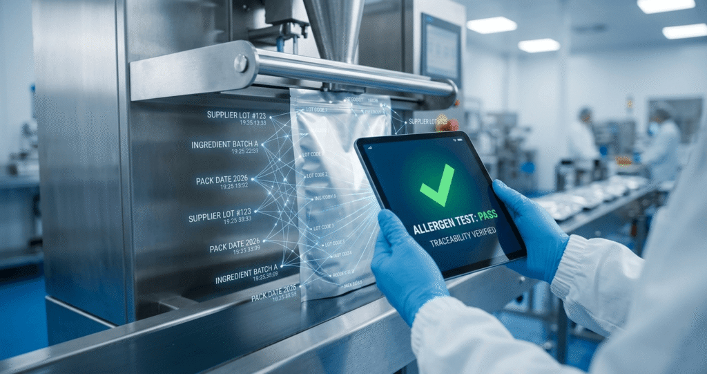 Pack'n Fresh - Allergen management in food packaging