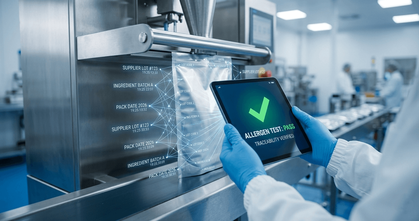 Pack'n Fresh - Allergen management in food packaging