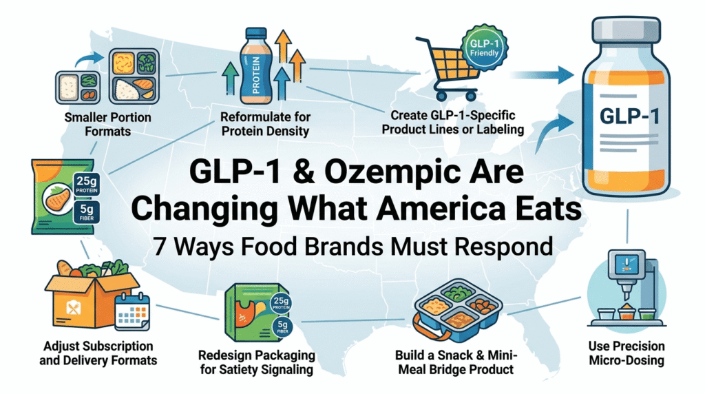 GLP-1 food brand strategy