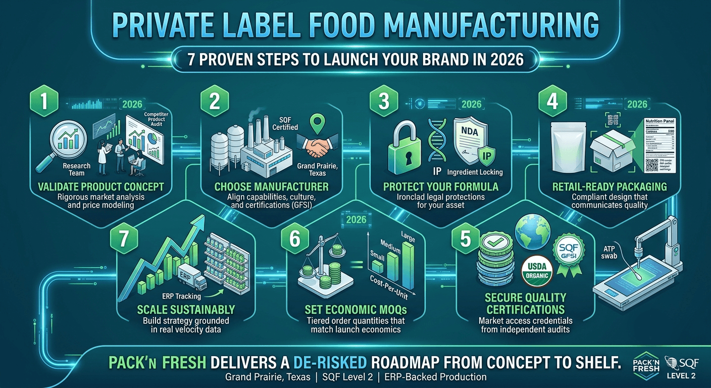 Private Label Food Manufacturing