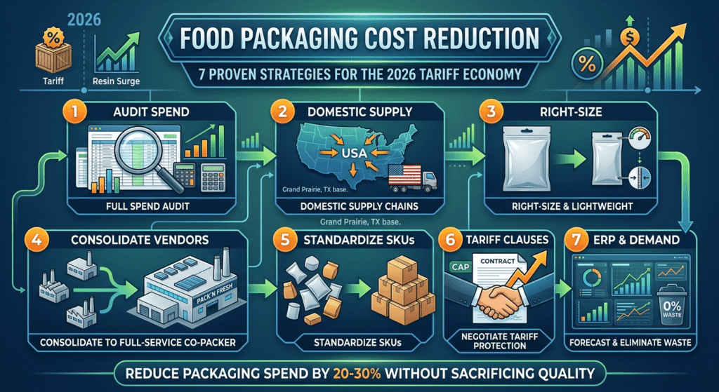 food packaging cost reduction