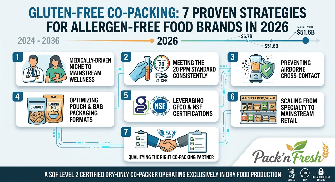 Gluten-Free Co-Packing: 7 Proven Strategies for Allergen-Free Food Brands in 2026 2 gluten-free co-packing